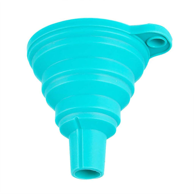 Collapsible-Set-Silicone-Filling-Small-Bottles, Hasgard Upgraded Foldable Funnels