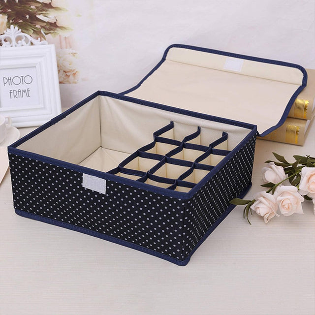 13 Grid Underwear Cloths Storage Drawer Divider Undergarment Organizer