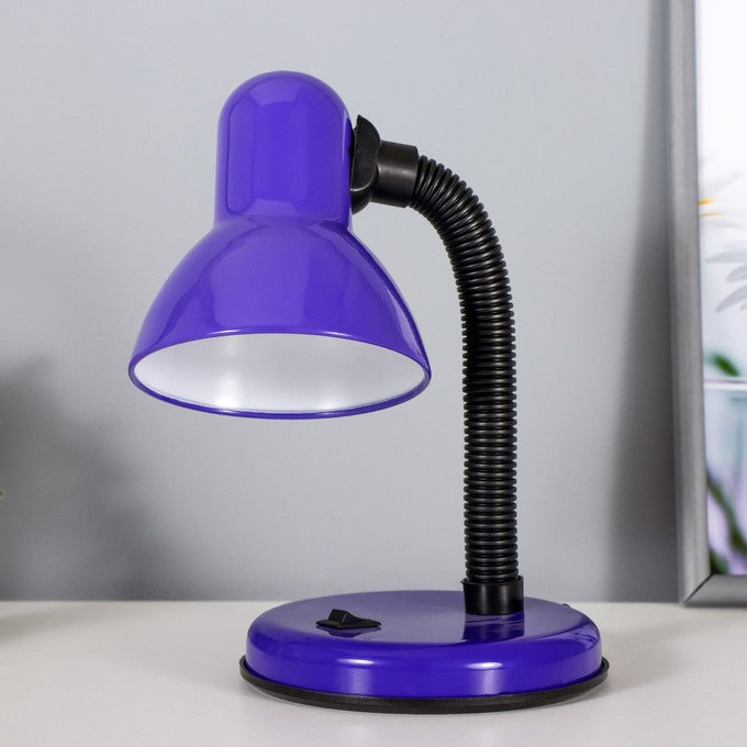 35w 'Classic' Flexi Desk Lamp with Versatile Flexible Neck - Integral On/Off Switch