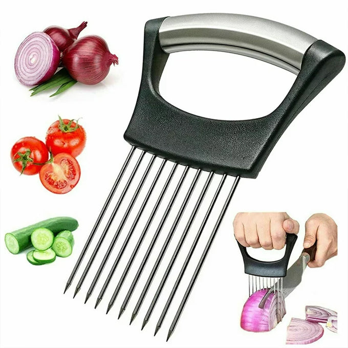 Onion Slicer Meat Slicer, Food Slice Assistant Onion Holder Slicer, Kitchen Gadgets