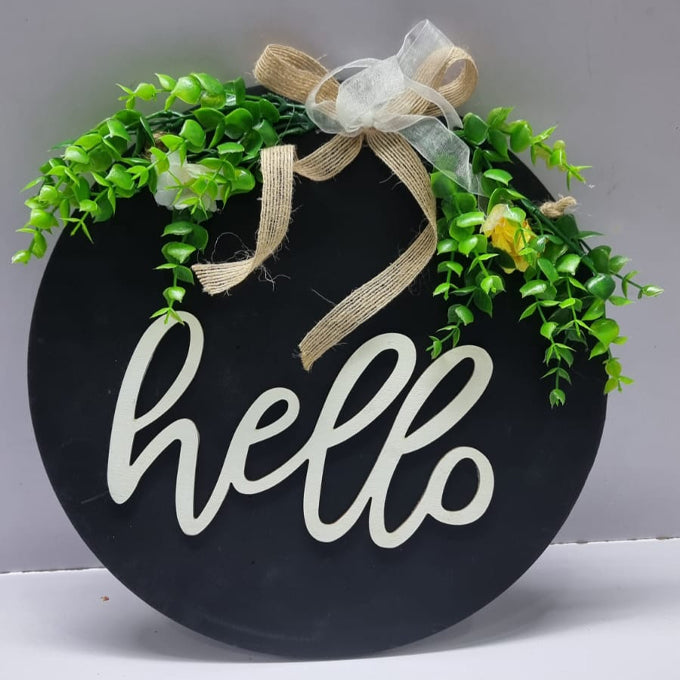 Hello,Welcome Decorative wall hanging