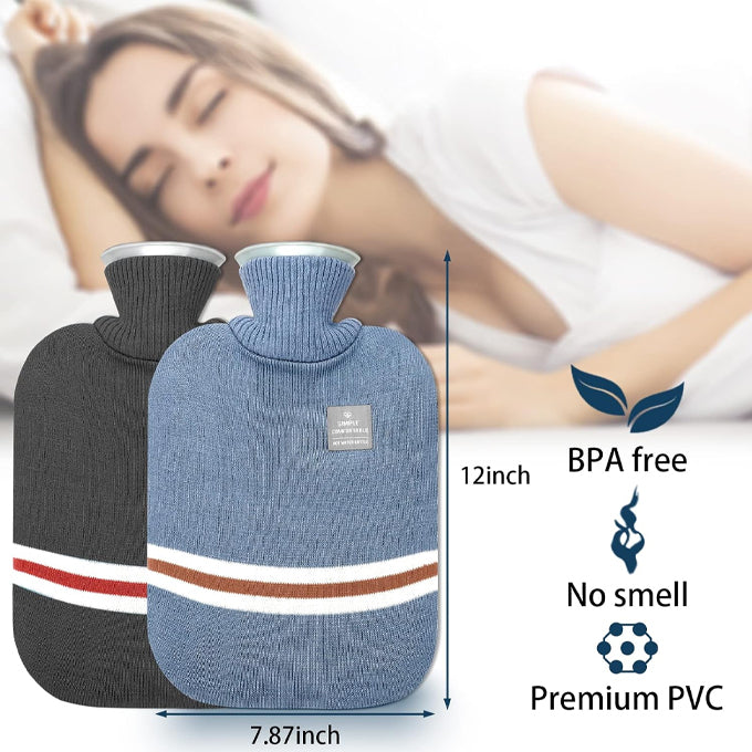 Hot Water Bottle with Soft Cover