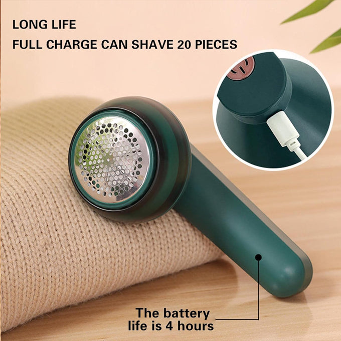 Temperamenty Electric Lint Remover Rechargeable, Electric Lint Remover Rechargeable, with 2 Replaceable Blades