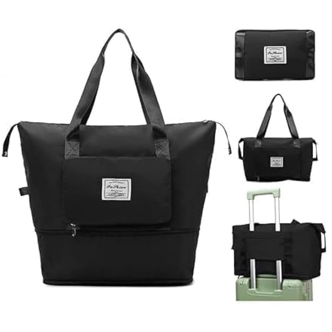 Foldable tote bag for travel online