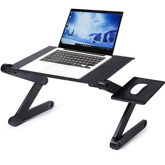 Foldable laptop table