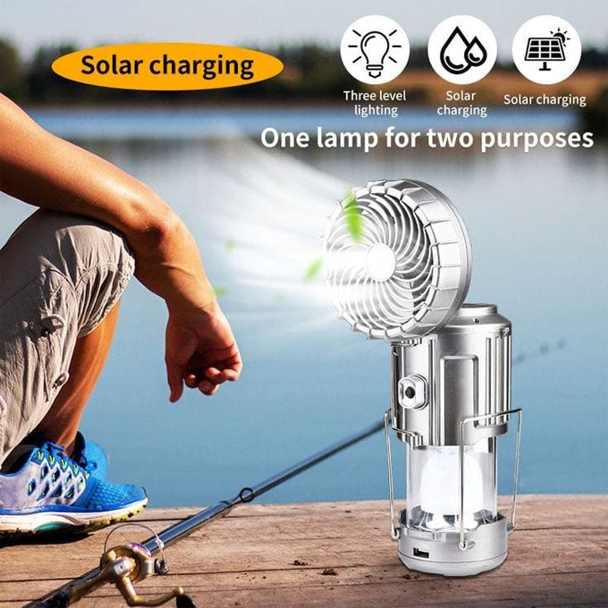 USB Rechargeable Personal Fan,for Hiking Camping Hunting Fishing