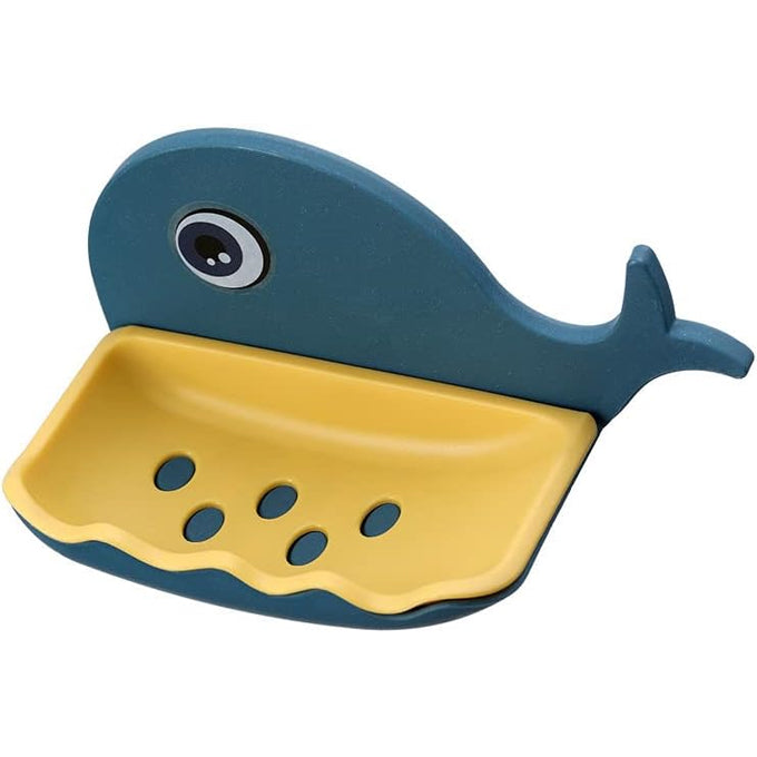 Whale Shape Non-Punched Soap Holder