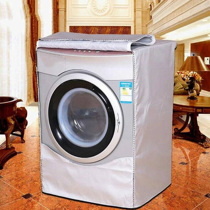 Front load or top load washing machine cover organizer