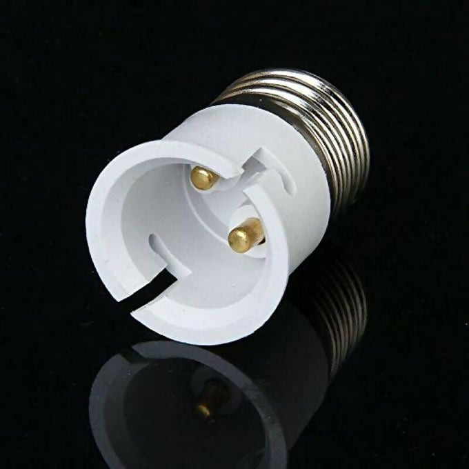 5pcs E27 to B22 Screw Base Socket Lamp Holder Light Bulb Converter Adapter