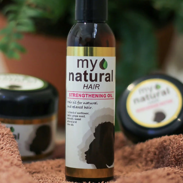 MY NATURAL HAIR STRENGTHENING OIL- (150ml)