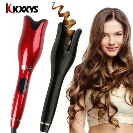 Hair Curler, Automatic Curling Iron LED Digital Rotating Hair Curling/Waver, Rotating Magic Hair Curling Iron