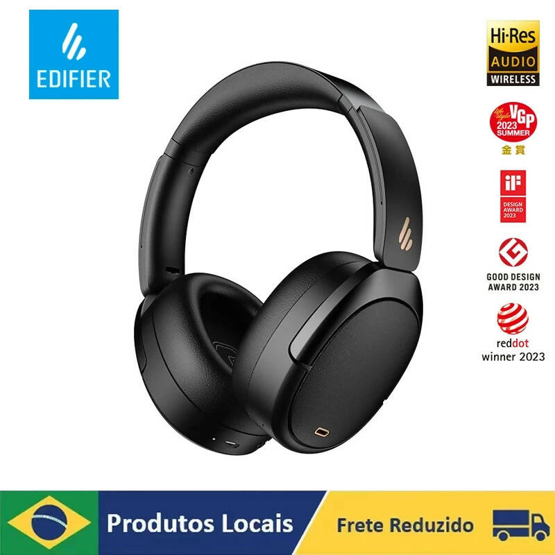 Edifier WH950NB Active Noise Cancelling Wireless Headphones Bluetooth 5.3 Headset,Hi-Res Wireless,55hrs Playback,4 Microphones