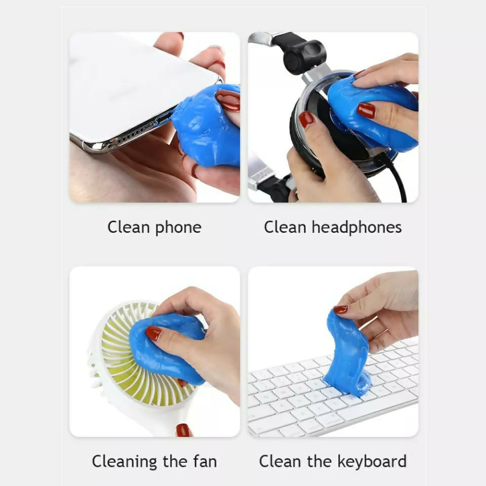 Reusable Keyboard Car Computer Universal Crystal Magic Dust Putty Cleaning Gel