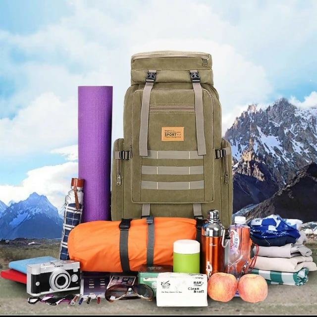 Camping/hiking bag/runsack...80ltrs capacity C05