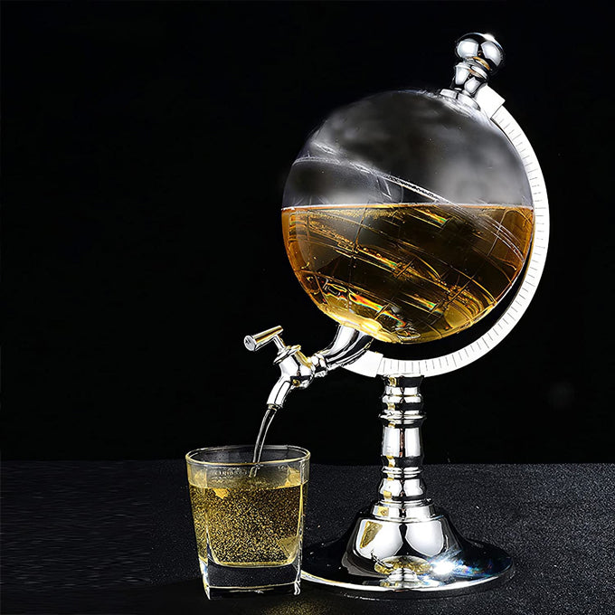 Whiskey Brandy Wine Globe Shape Dispenser