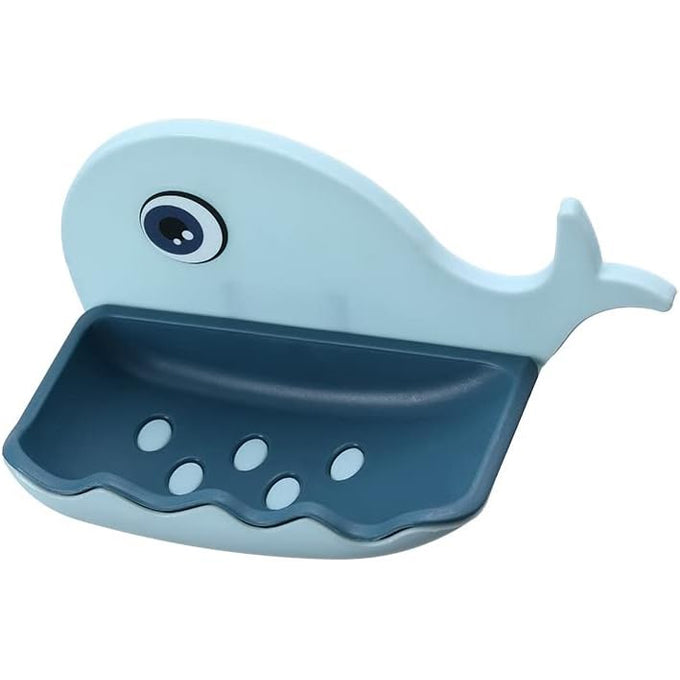 Whale Shape Non-Punched Soap Holder