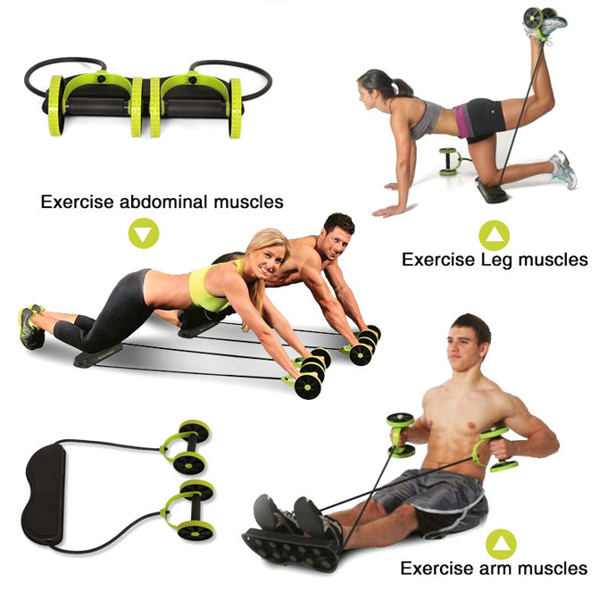 Revolex Xtreme ABs Roller for Abdominal Training/Total Body Workout