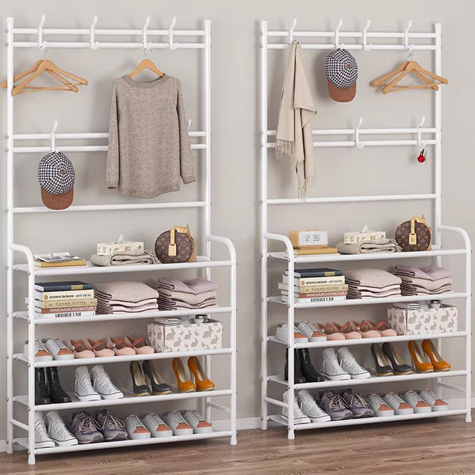 Strong metallic 5 layer multipurpose clothe rack