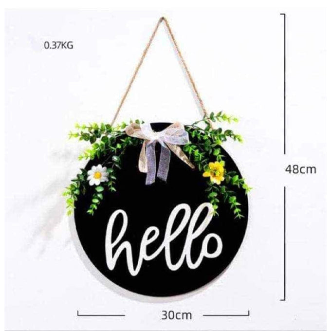 Hello,Welcome Decorative wall hanging