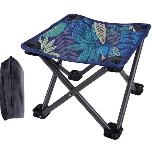 Foldable metal frame ;top thick canvas portable Foldable stool