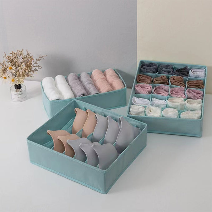 3Pcs Underwear Organizer Multilayer Space-Saving Storage Organizer