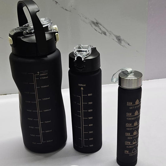 2 way outlet 3in1 motivation water bottle