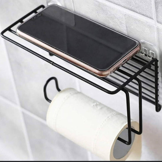 High quality Metallic tissue holder with phone shelf