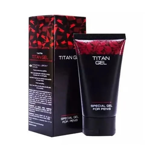 Titan Gel Black Delay Cream, Enlargement Plus Erectile Delay -50ml