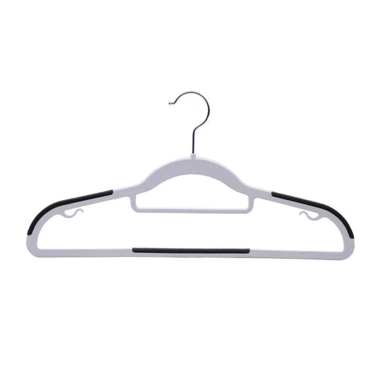 Plastic Hanger – White & Blue