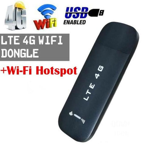 LTE 4G USB Modem Fast & Stable 150Mbps Power Delivery Portable WiFi Hotspot