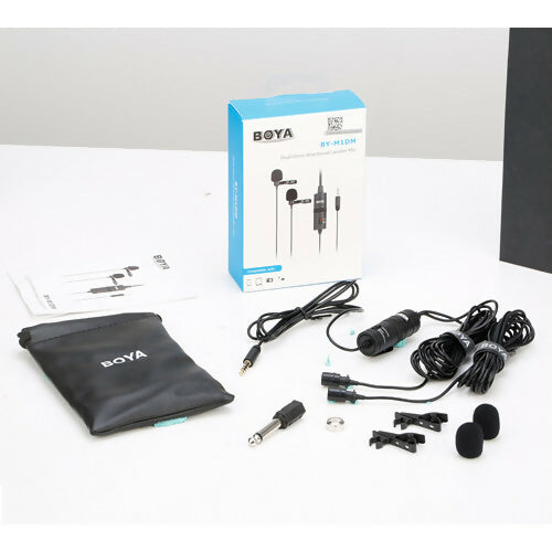 Boya dual microphone