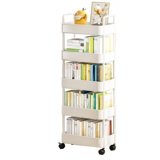 5-Tier Rolling Storage Trolley