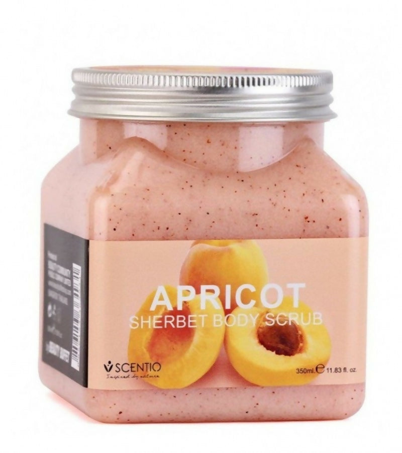 Wokali Apricot Sherbet Body Scrub 350ml