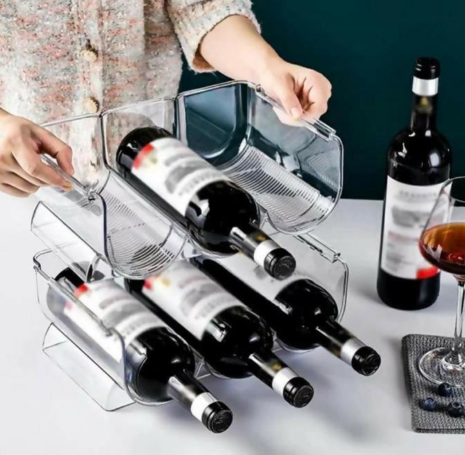 Wine rack/stackable wine holder