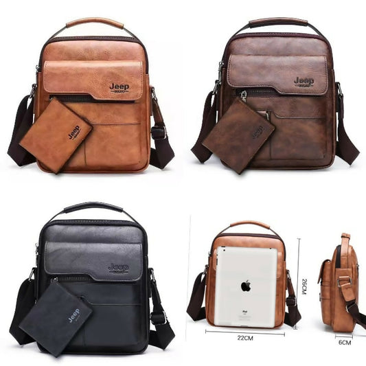Crossbody messenger bags Business casual shoulder bag