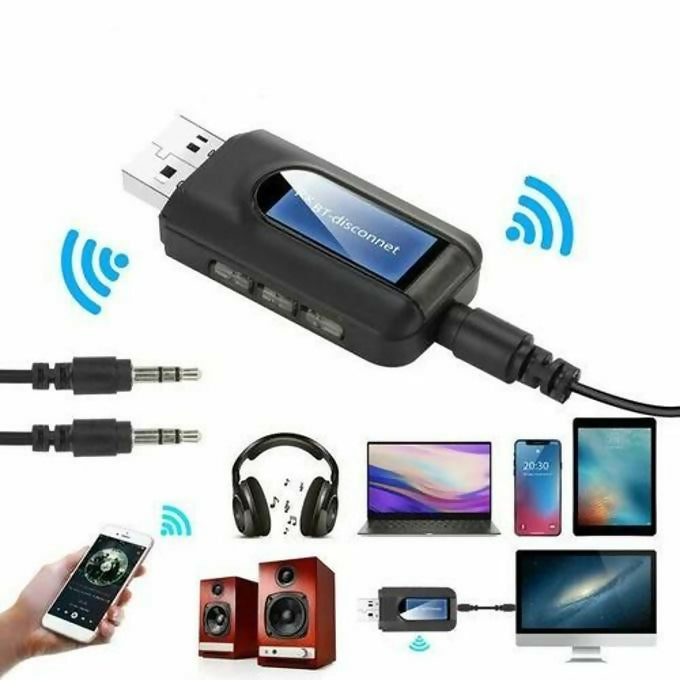 2-in-1 Wireless Visualization Bluetooth Transmitter/Receiver Adapter