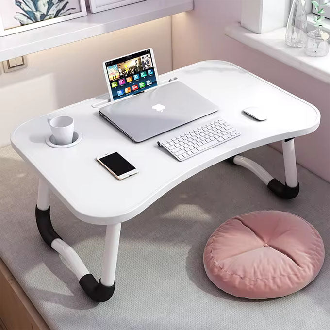 Multi-Purpose Laptop Desk for Study and Reading with Foldable Non-Slip Legs Reading Table Tray