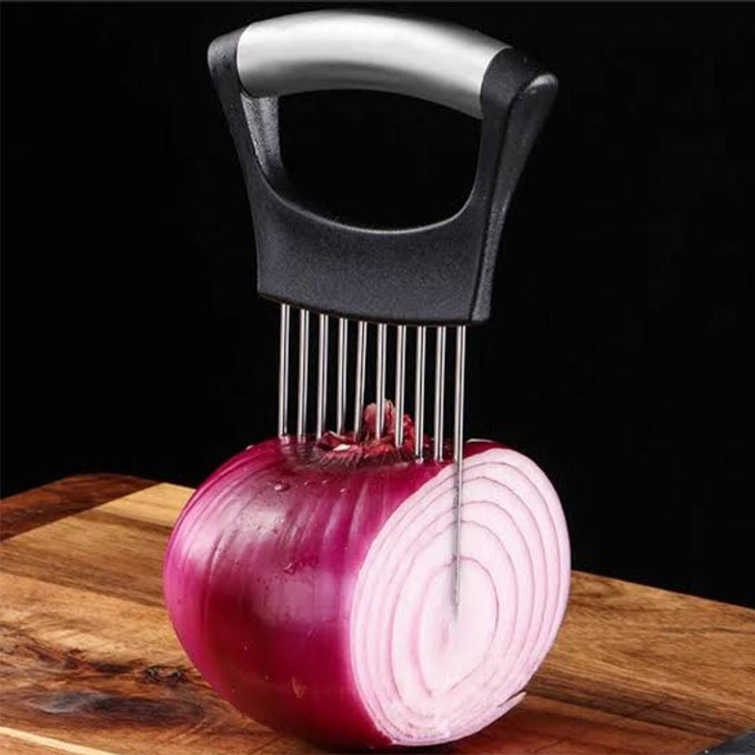 All-In-One Multifunctional Onion Holder Slices Food Slicer Assistant