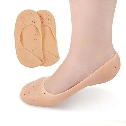 1 Pair(2pcs) Silicone Full Size Moisturizing Socks