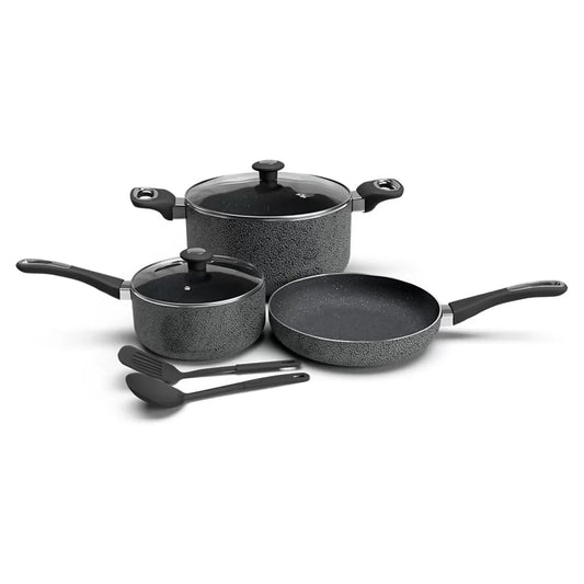 7pc Nonstick Granite Cookware Set