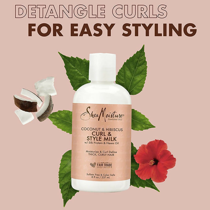 Shea Moisture Curl & Style Milk With Silk 237ML