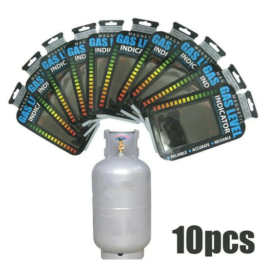 10pcs Magnetic Gas Level Indicator Re-usable LPG