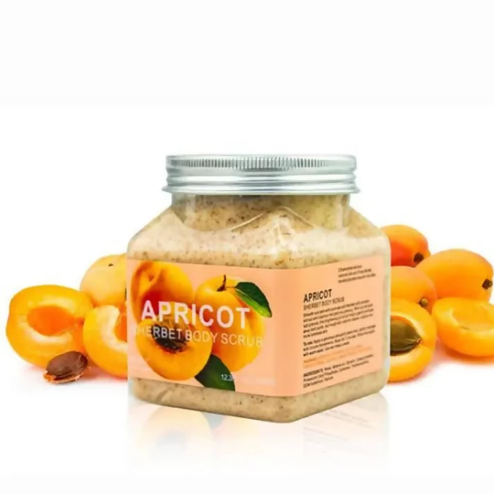 Wokali Apricot Sherbet Body Scrub 350ml