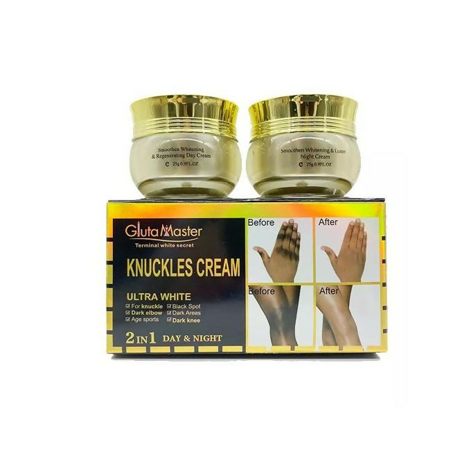 Gluta Master Knuckles Cream Ultra White 2in1 Day & Night