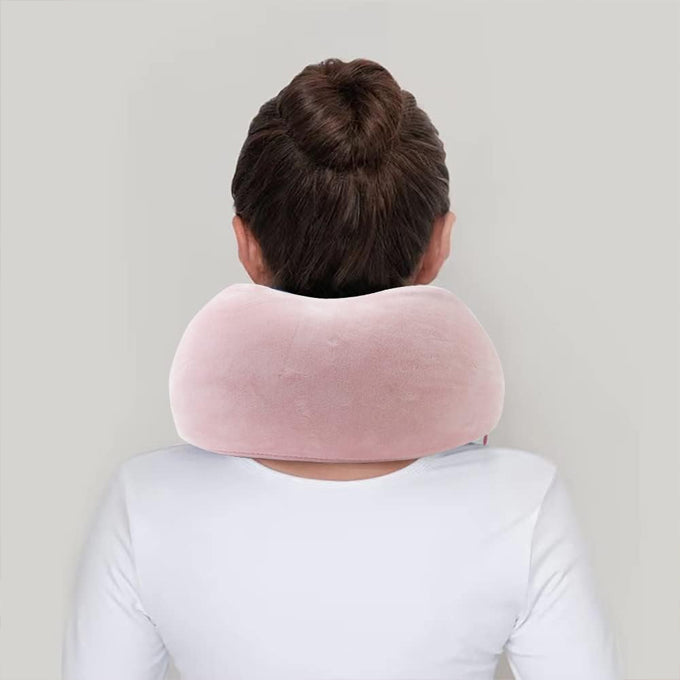 Memory Foam Neck Pillow for Napping Neck pillow for Ergonomic Head and Neck Support