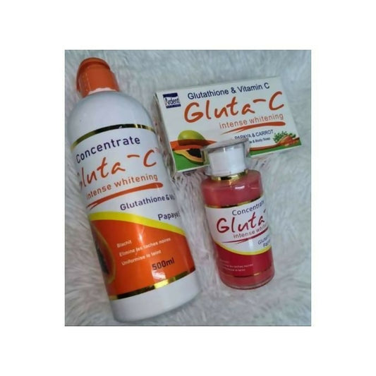 Gluta C Intense Lotion+ serum+ Soap