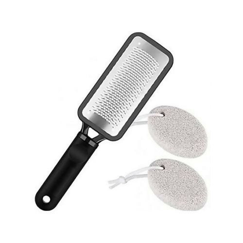 Fashion 2pcs Pedicure Set Foot Scrapper Pumice Stone Dead Skin Callus Remover