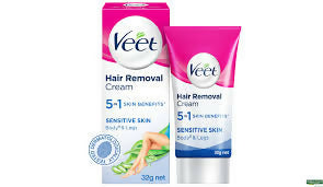 Veet 5 In 1 Hair Removal Cream For Normal Skin- 30g