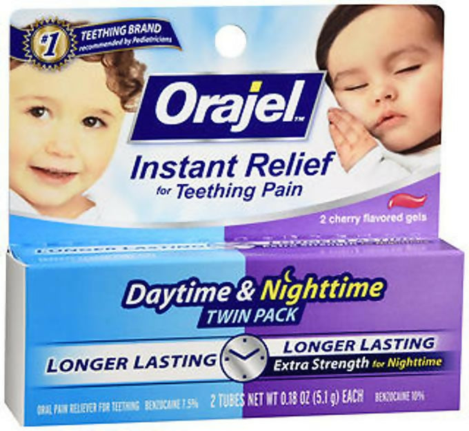 Oragel Soothing Teething Gel - Sugar Free - Effective Relief From Pain & Discomfort During Baby's Teething Period (Over 5 Months Old)