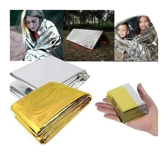 Camping Emergency Blanket Foil for Outdoor Survival